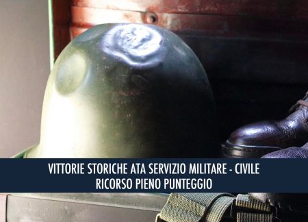 VITTORIE STORICHE ATA SERVIZIO MILITARE/CIVILE – DOPO IL CONSIGLIO DI STATO, L’AVV. GIUSEPPE BUONANNO VINCE ANCHE AL GIUDICE DEL LAVORO SUL DIRITTO AL PIENO PUNTEGGIO PER IL SERVIZIO NON IN COSTANZA DI NOMINA