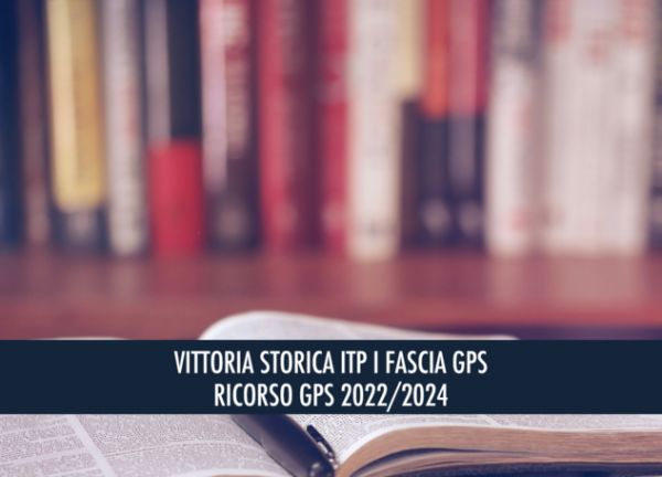 ITP IN I FASCIA GPS, CONFERMA DEL TRIBUNALE DI ROMA: NUOVA STORICA VITTORIA DELL&#039;AVV. GIUSEPPE BUONANNO - I DOCENTI ITP HANNO DIRITTO ALLA I FASCIA CON 24 CFU E/O 3 ANNI DI SERVIZIO - ADERISCI AL RICORSO AL GIUDICE DEL LAVORO I FASCIA GPS 2022/2024